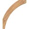 Ekena Millwork 5 1/2"W x 18"D x 22"H Thorton Smooth Knee Brace, Western Red Cedar BRC06X18X22THR00SWR - alternate 4